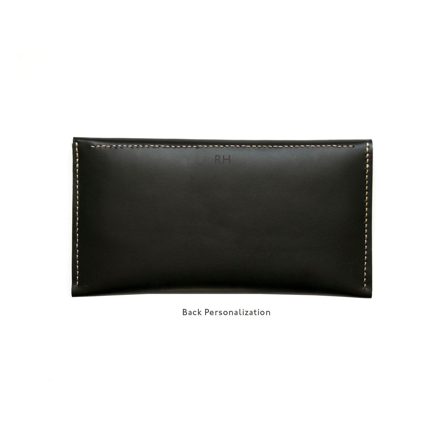 Clutch Wallet in Black & Sand