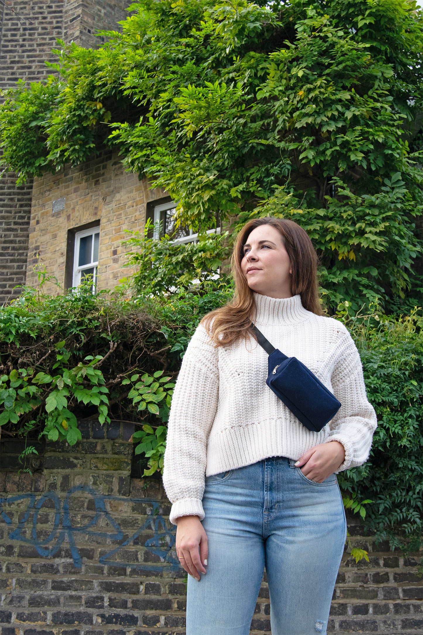 Belt Bag in Navy