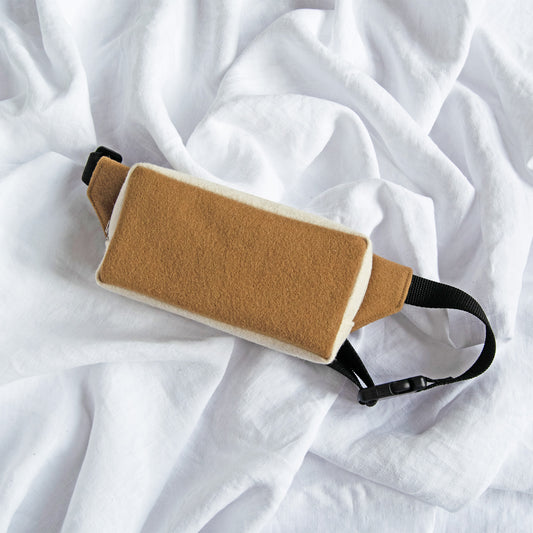 Belt Bag in Neutral Colorblock