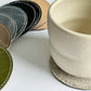 Reversible Leather & Wool Coasters