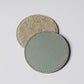 NEW Reversible Leather & Wool Coasters