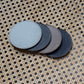 NEW Reversible Leather & Wool Coasters