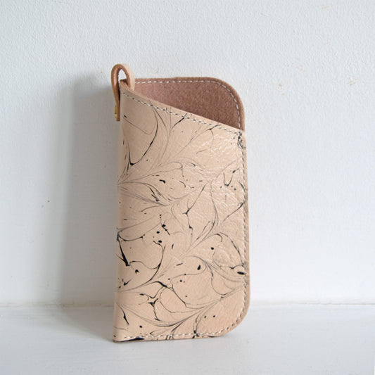 Hand-Marbled Sunglasses Sleeve