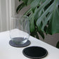 Reversible Leather & Wool Coasters
