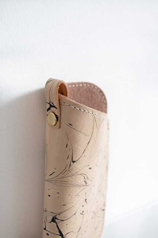 Hand-Marbled Sunglasses Sleeve