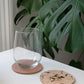 Reversible Leather & Wool Coasters