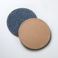 Reversible Leather & Wool Coasters