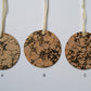Marbled Christmas Ornaments