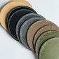 Reversible Leather & Wool Coasters