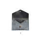 Geometric Leather Card Holder in Blue Splatter