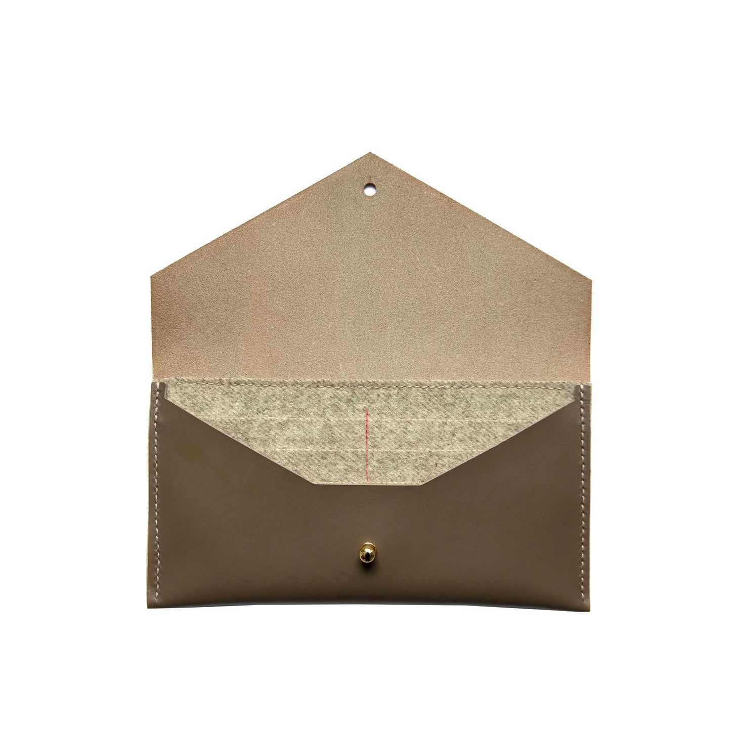 Clutch Wallet in Taupe