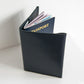 Leather Passport Holder in Navy